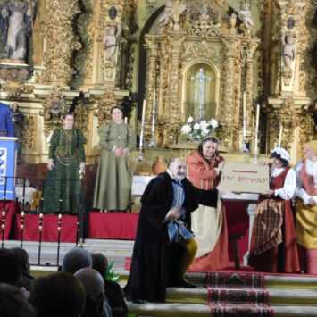 La obra de teatro “Buscando a Nebrija” se representa en El Bodón, gracias a la Diputación de Salamanca