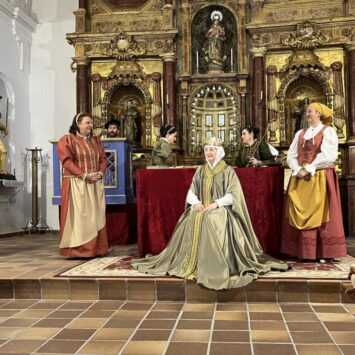 Espectacular «Buscando a Nebrija» en la iglesia de San Luis