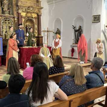«Buscando a Nebrija» encandila al público de Peñaranda