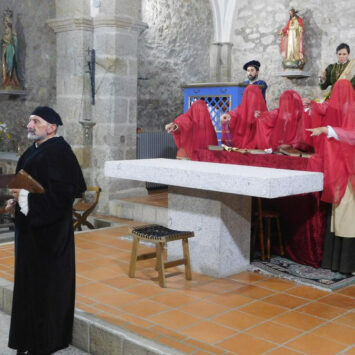 El pandero cuadrado de ‘Buscando a Nebrija’ suena en Peñaparda