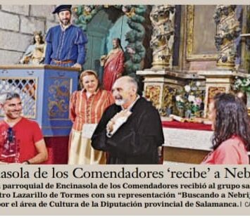 Encinasola de los Comendadores «recibe» a Nebrija