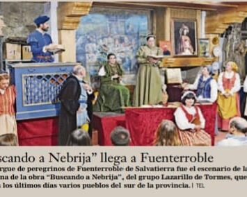 «Buscando a Nebrija» llega a Fuenterroble