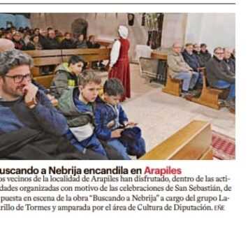 Buscando a Nebrija encandila en Arapiles