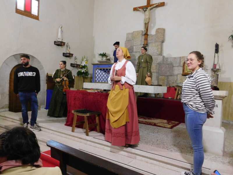 «Buscando a Nebrija» madruga en Carpio de Azaba