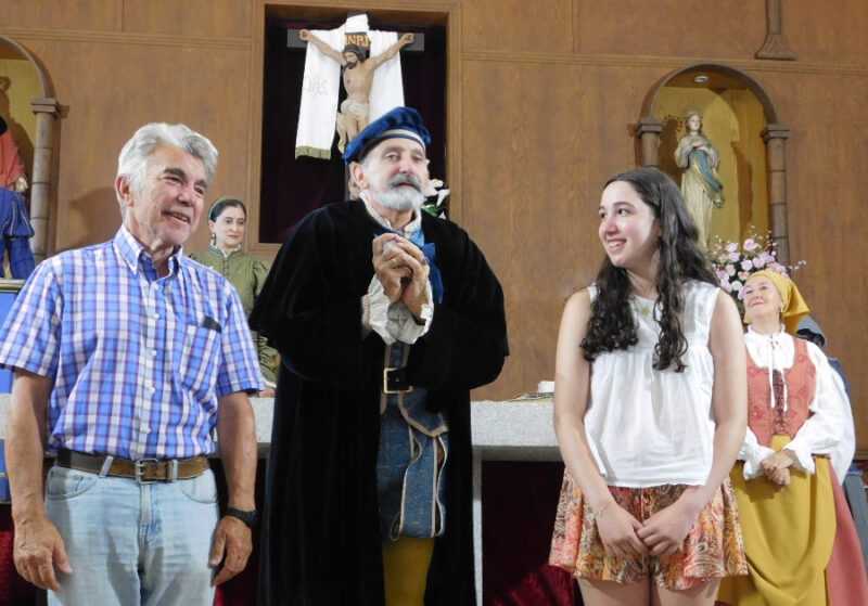 La Alamedilla acoge la representación 222 de ‘Buscando a Nebrija’