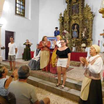 Horcajo Medianero se suma a disfrutar del éxito de ‘Buscando a Nebrija’