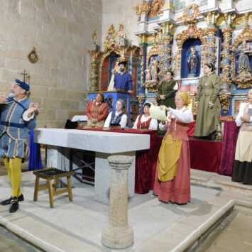 Sardón de los Frailes también ovaciona el montaje ‘Buscando a Nebrija’