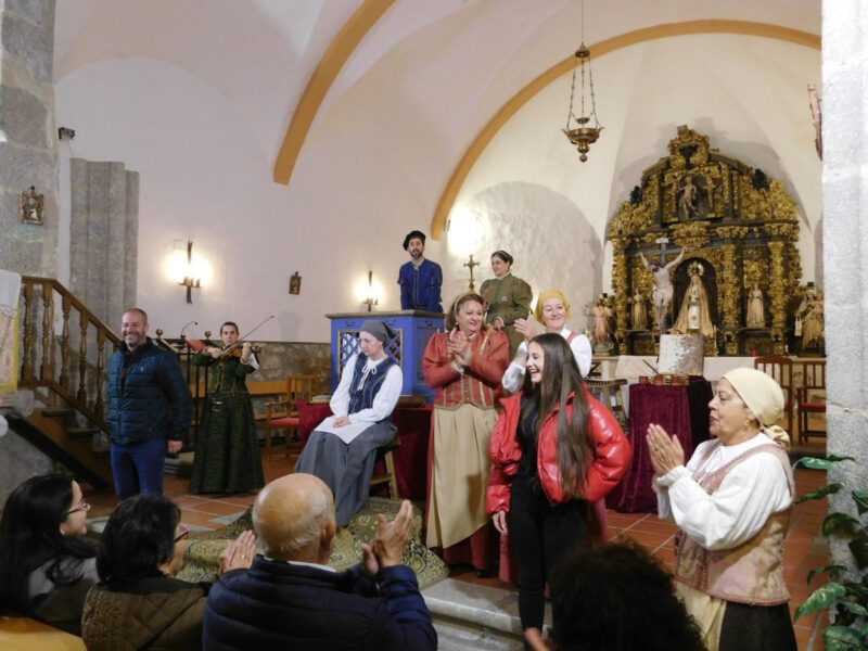 ‘Buscando a Nebrija’ muy aclamado en Navamorales