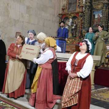 La obra sobre el humanista español Nebrija cautiva al público en Castellanos de Villiquera