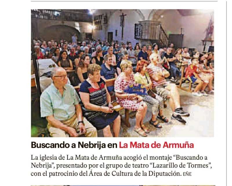 Buscando a Nebrija en la Mata de Armuña