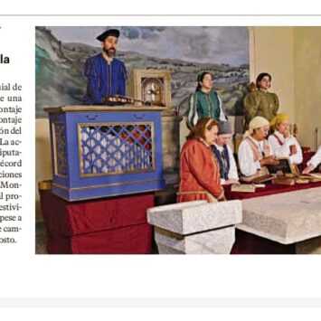 «Buscando a Nebrija» supera las 240 actuaciones y llega a la villa de Monleón