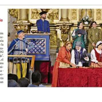 Nebrija embelesa los sentidos de los habitantes de Olmedo de Camaces