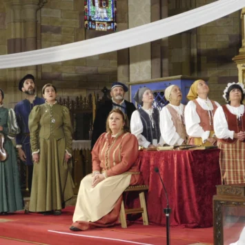 ‘Buscando a Nebrija’, por Grupo de Teatro ‘Lazarillo de Tormes’, en Lois (Ayuntamiento de Crémenes, León)