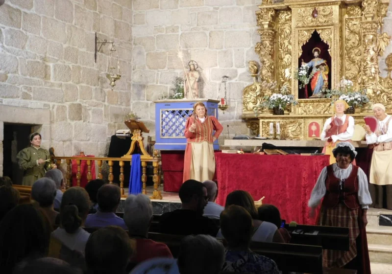 Cerezal de Peñahorcada se volcó con «Buscando a Nebrija»