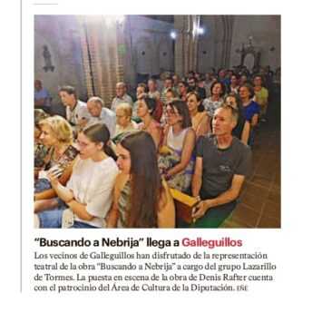 «Buscando a Nebrija» llega a Galleguillos