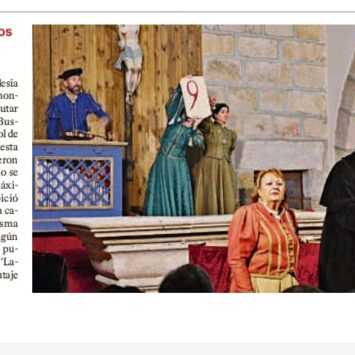 Cabeza de Framontanos disfruta de la vida teatralizada de Nebrija