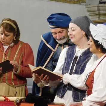 La 300 y última representación de «Buscando a Nebrija» en Navasfrías