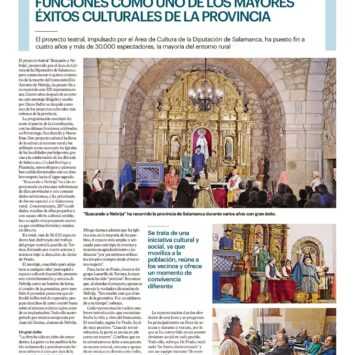 «Buscando a Nebrija» se despide tras 300 funciones como uno de los mayores éxitos culturales de la provincia